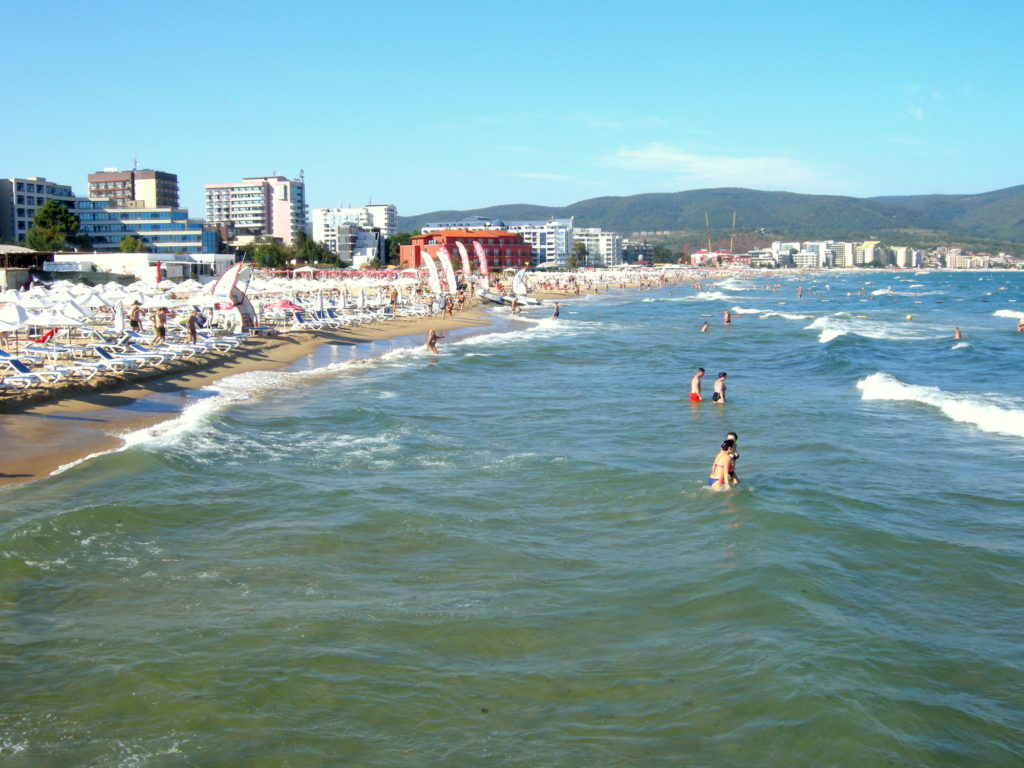 Plaża Słoneczny Brzeg Bułgaria
