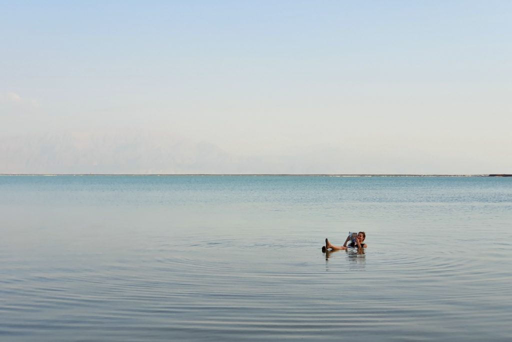 Kąpiel w Morzu Martwym