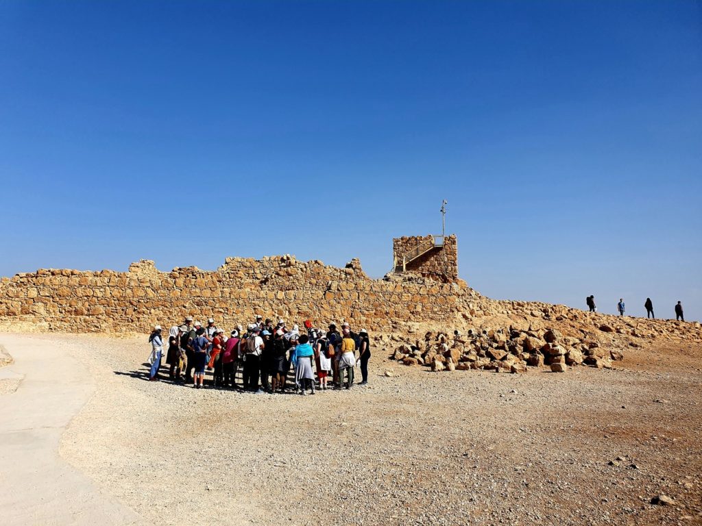 Ruiny twierdzy Masada