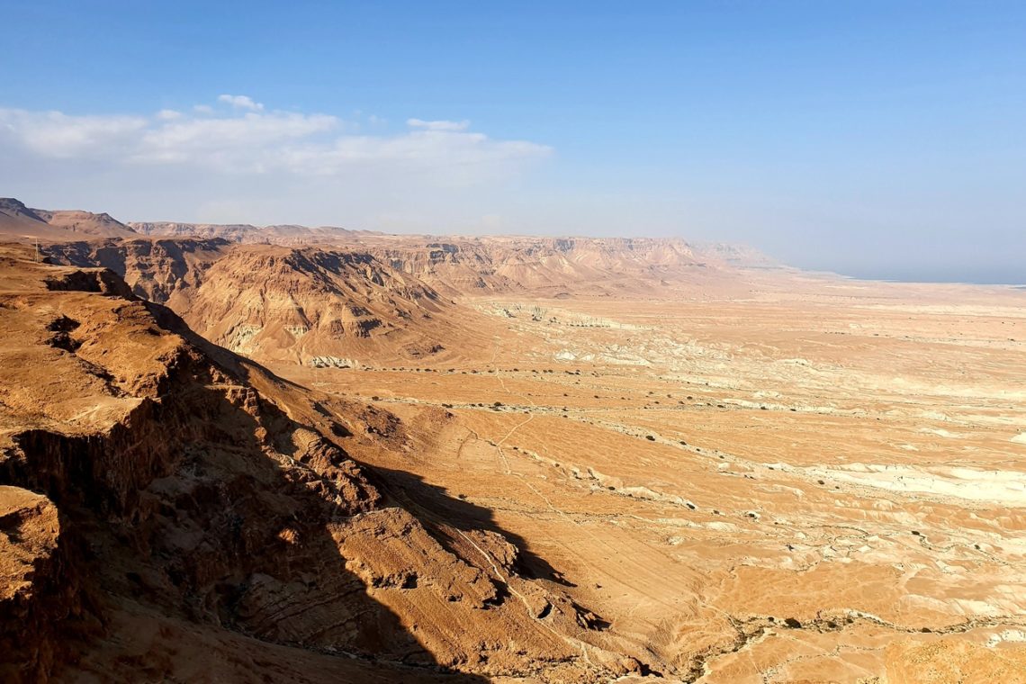 Widok z Masady