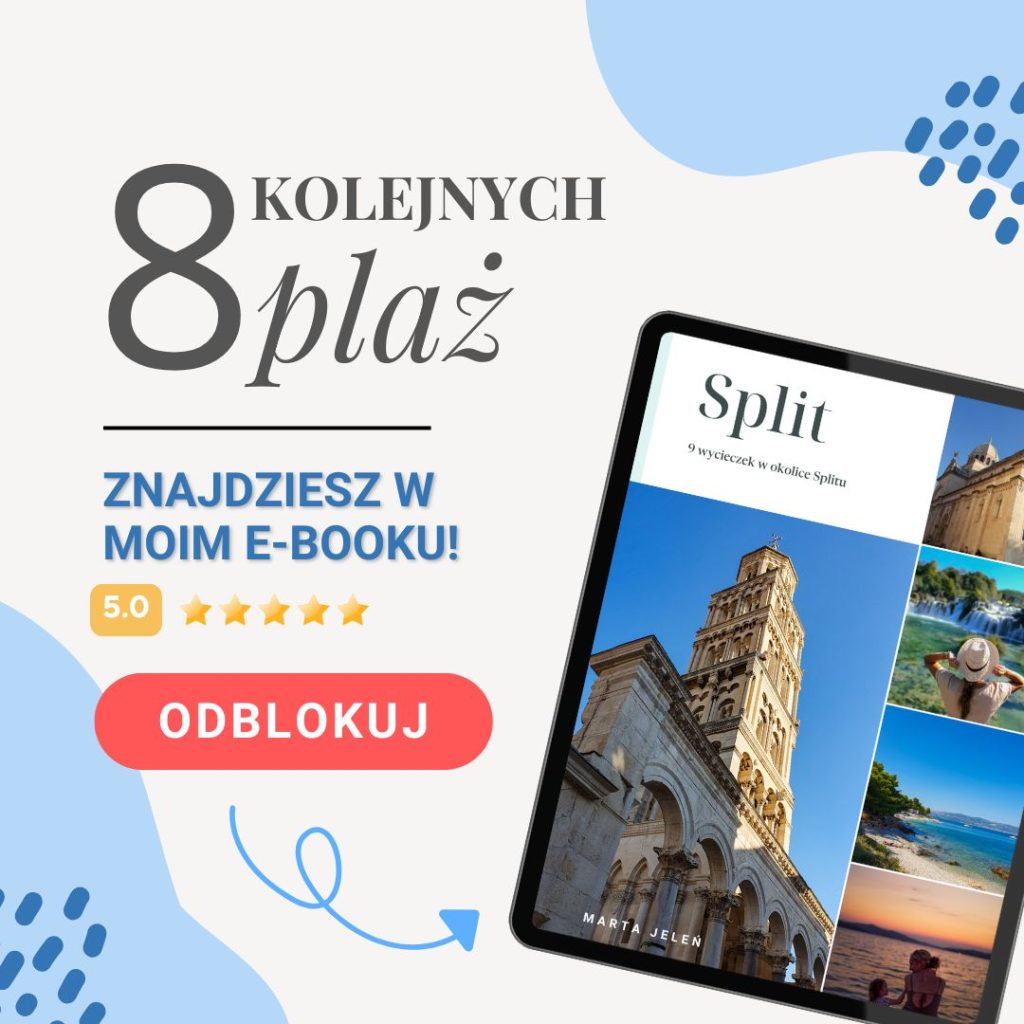 kolejne plaże okolice Splitu e-book